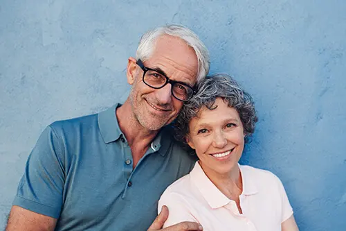 country club dental dentures norhtern arizona - smiling person holding another smiling person