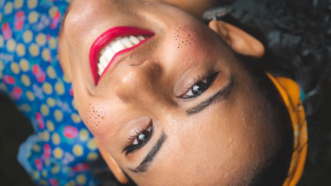 cavity filled in Flagstaff, AZ - smiling upside down face