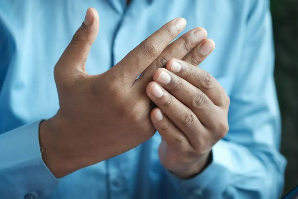 sore hands from arthritis