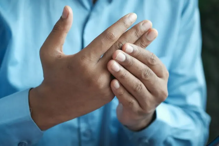 sore hands from arthritis